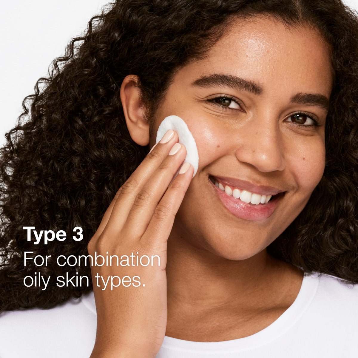 Clinique Clarifying Lotion 3 applied to cotton pad demonstrating easy application benefit