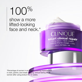 Clinique cream texture close-up highlighting rich cushiony formula and hydration