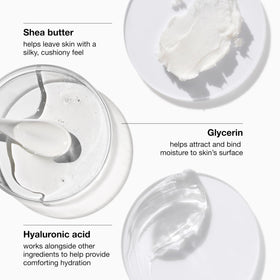 Clinique ingredient shea butter close-up highlighting nourishing smoothing benefit