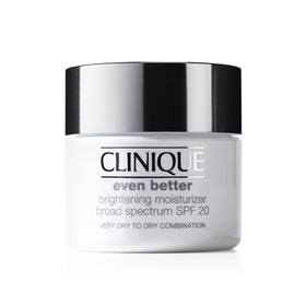 Clinique front packaging showing product benefits and size