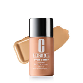 Clinique bottle front view showing sleek pump and easy dispensing benefit