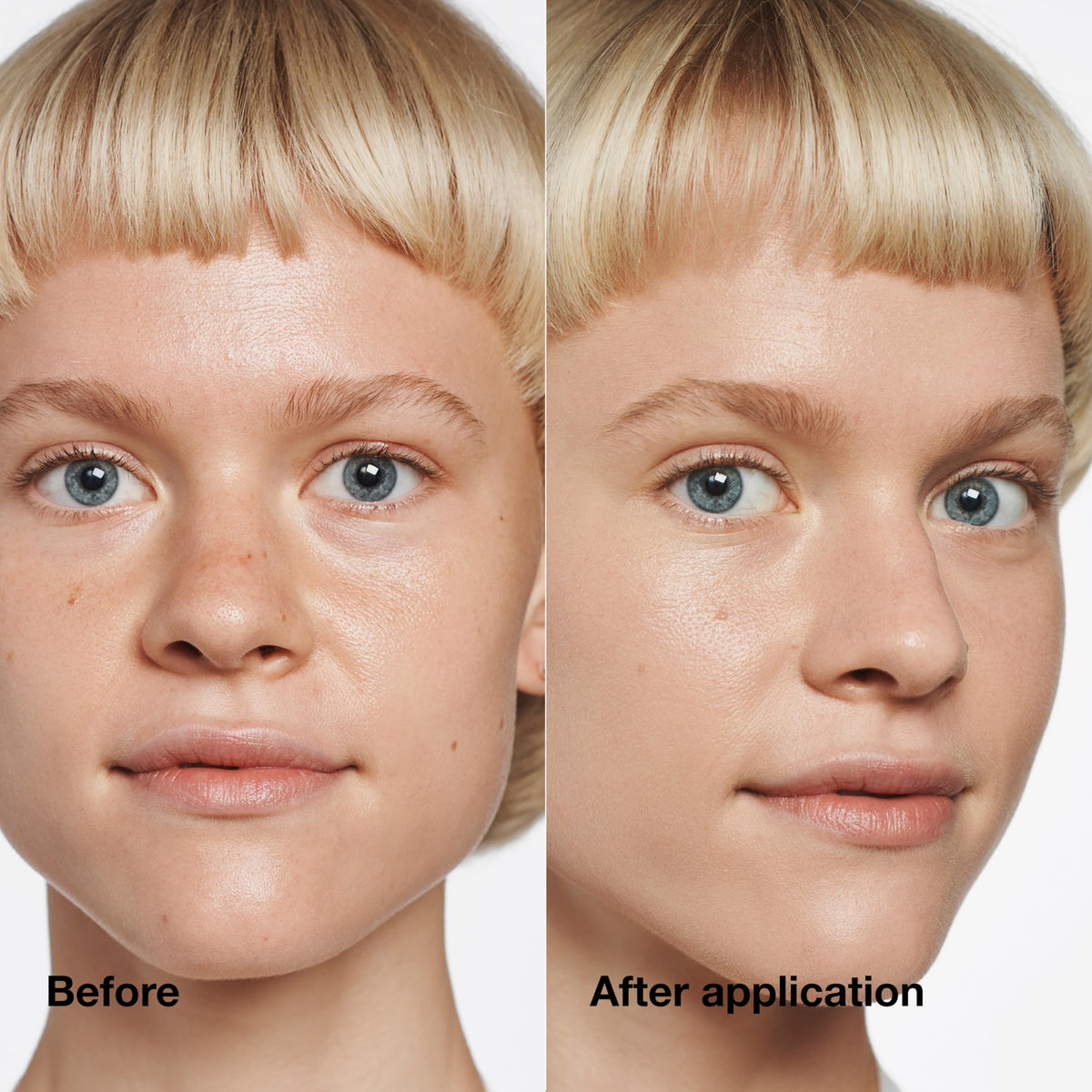 Clinique foundation pump dispensing product, convenient controlled application benefit