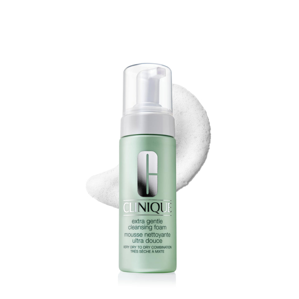 Clinique front packaging showing bottle and pump for easy identification and use