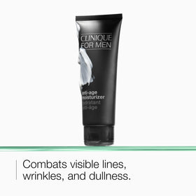 Clinique pump dispenser close-up highlighting easy use and controlled dosing benefit