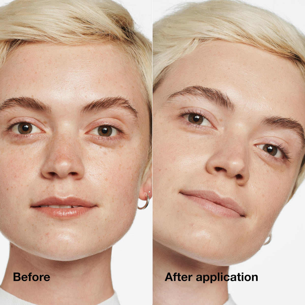 Clinique pump dispensing foundation demonstrating controlled, mess-free use