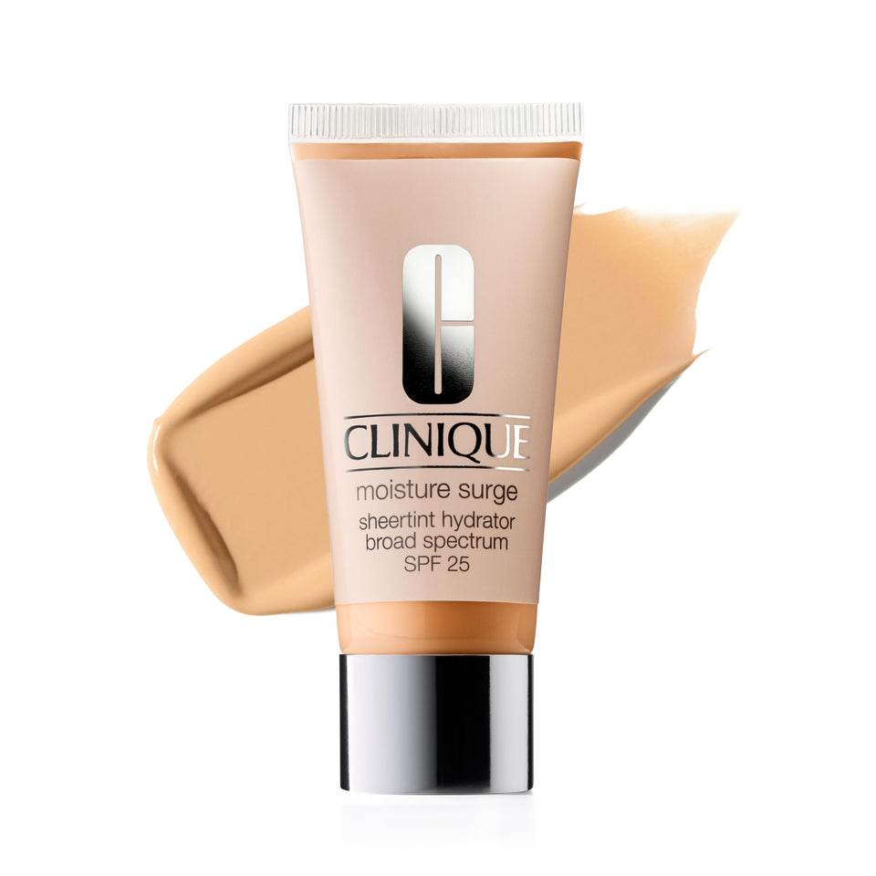 Clinique front tube Light Medium showing product branding and shade benefit