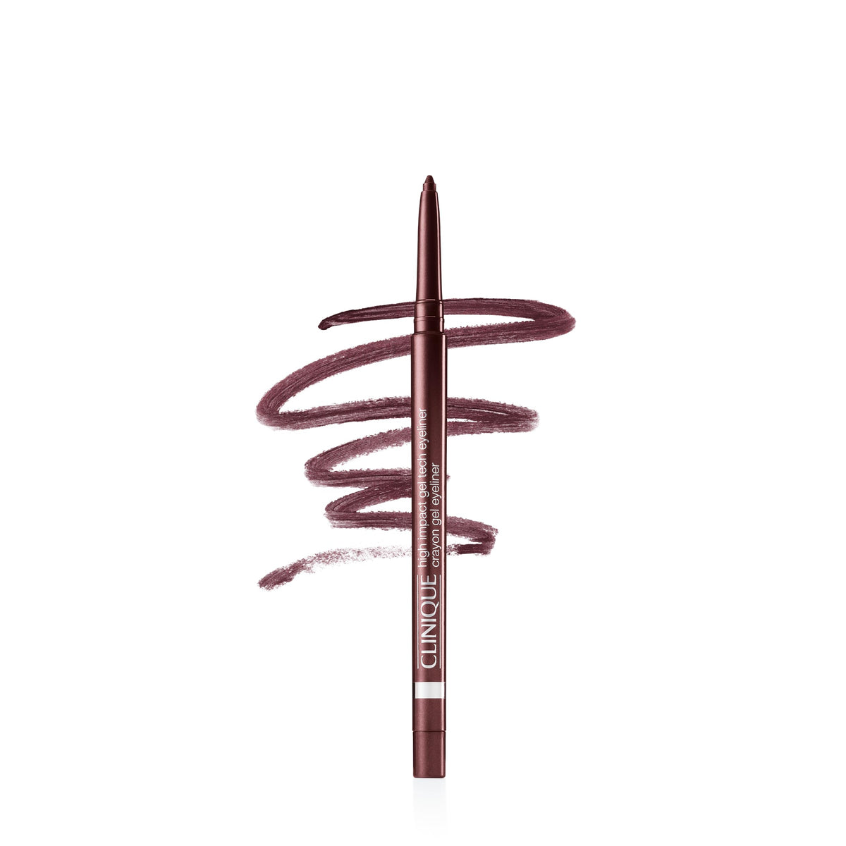Clinique pencil front packaging showing brand and shade for easy selection