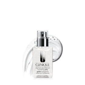 Clinique hydrating jelly front packaging shows clean moisturizer branding and benefits