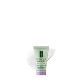 Clinique mini bottle front packaging showing Mild formula, easy travel use