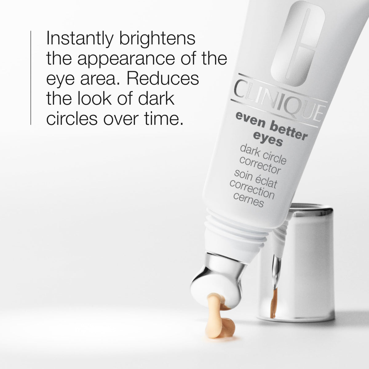 clinique metal tip close-up delivering cooling massage and precise application