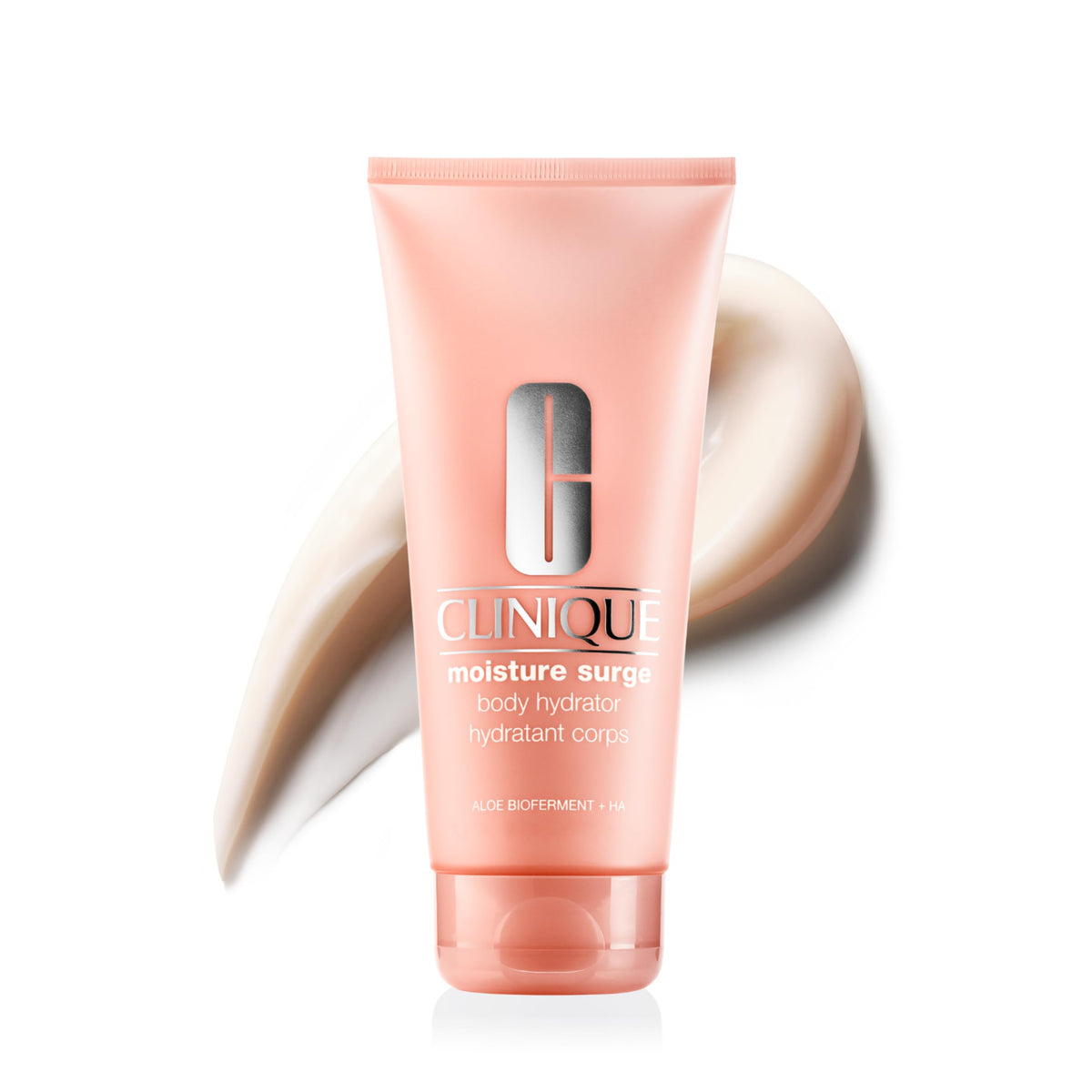Clinique front packaging showing bottle and product name for clear identification and trust
