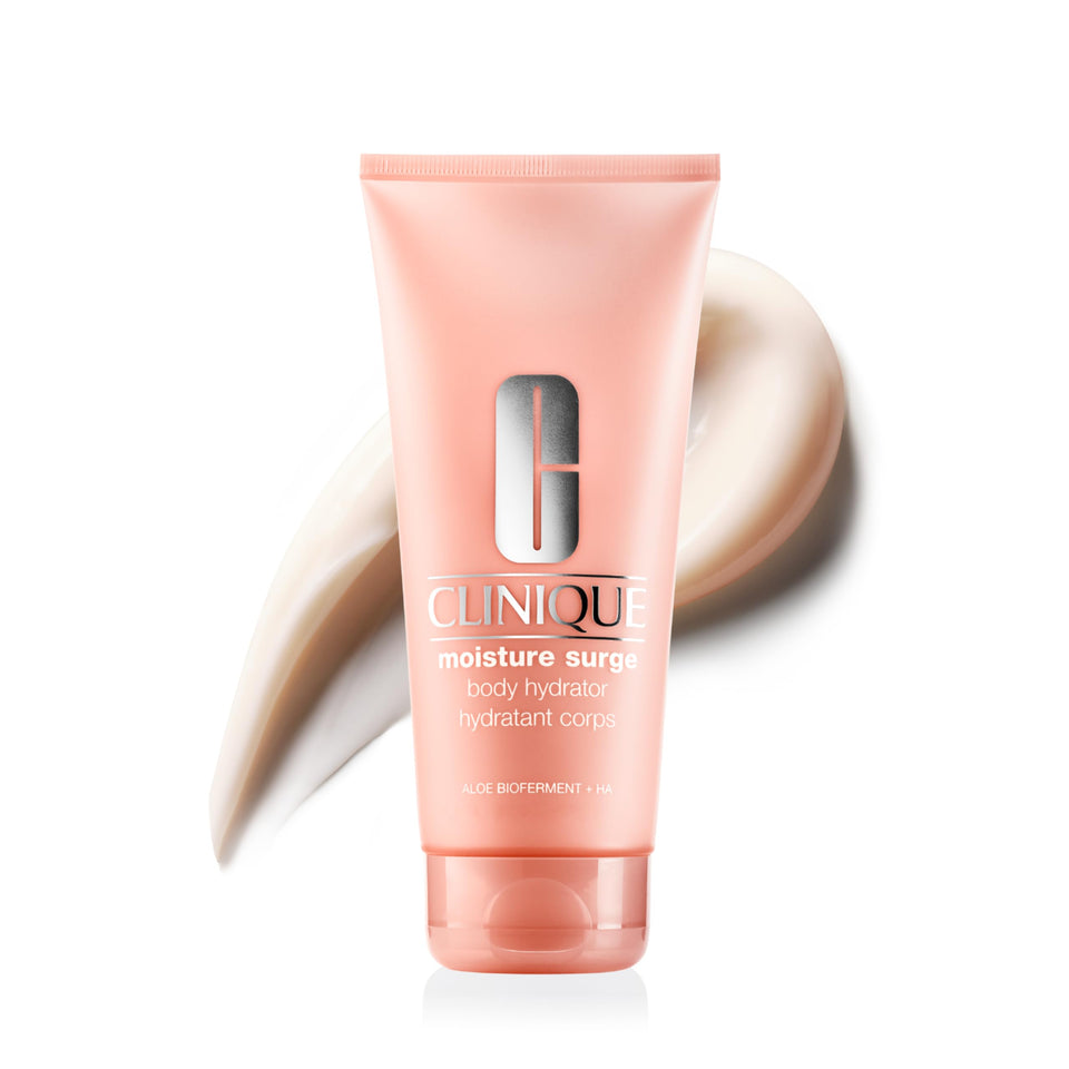 Clinique front packaging showing bottle and product name for clear identification and trust