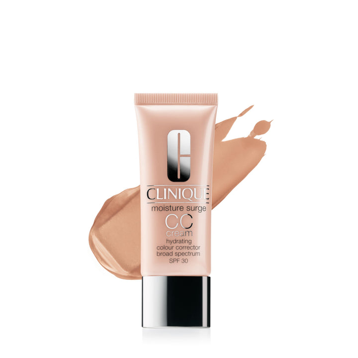 Clinique front bottle view showing label and compact packaging benefit: easy application