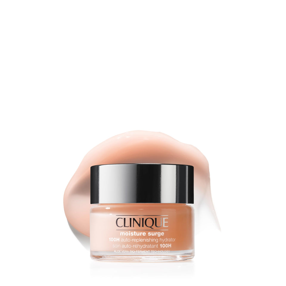 Clinique jar front view showing clean design and easy access