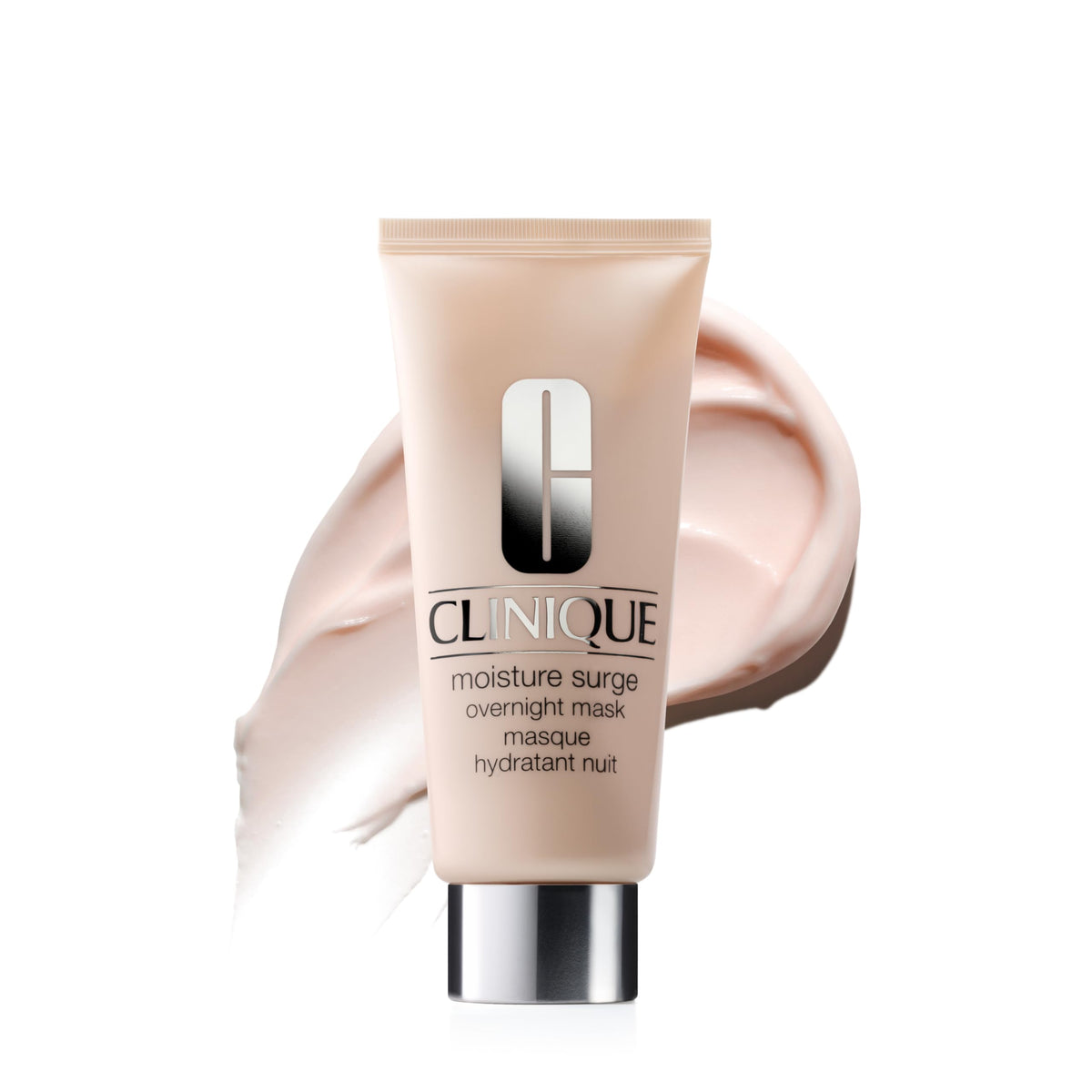 Clinique jar front view showing product and brand for quick identification and trust