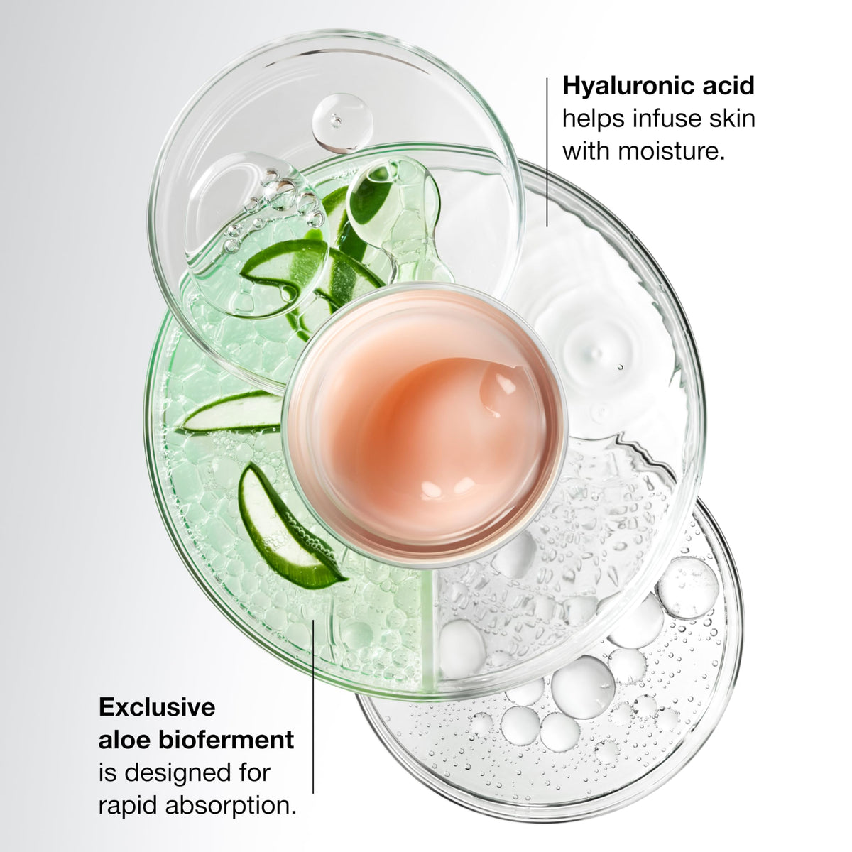 Clinique hyaluronic acid visual highlighting moisture-binding ingredient benefits