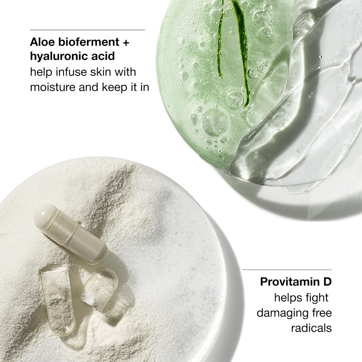 Clinique Moisture Surge dispensing a small amount demonstrating easy application and absorption