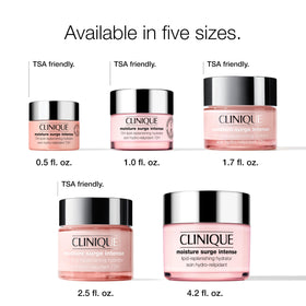 Clinique before and after on skin showing visible plumpness benefit