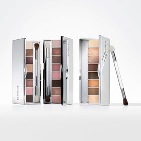 Clinique open compact with mirror and dual-ended applicator for on-the-go touchups
