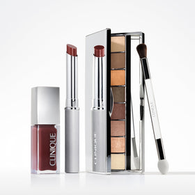 Clinique swatch texture on skin showing buildable pigment and smooth finish