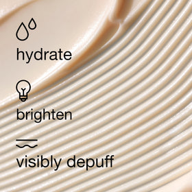 Clinique product label close-up showing ingredient and usage information benefit