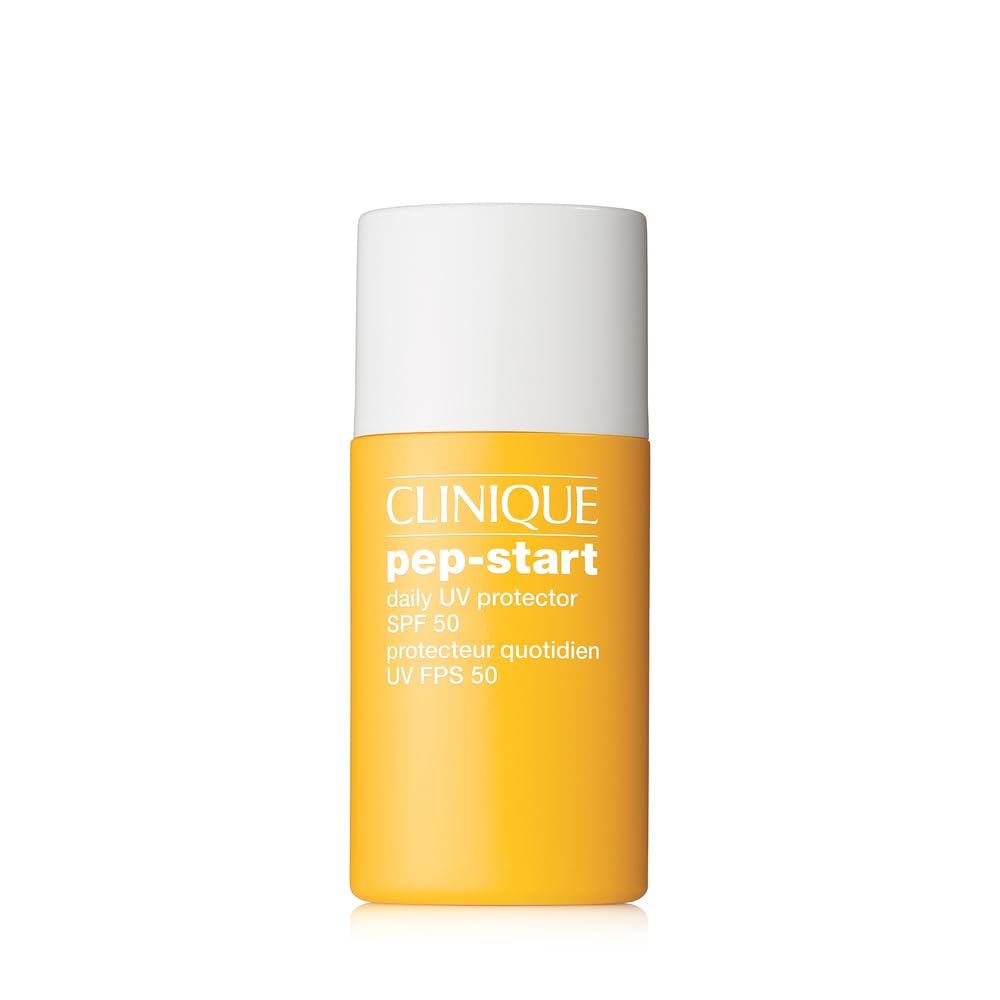 Clinique Pep-Start front packaging showing tube and natural tinted finish benefit