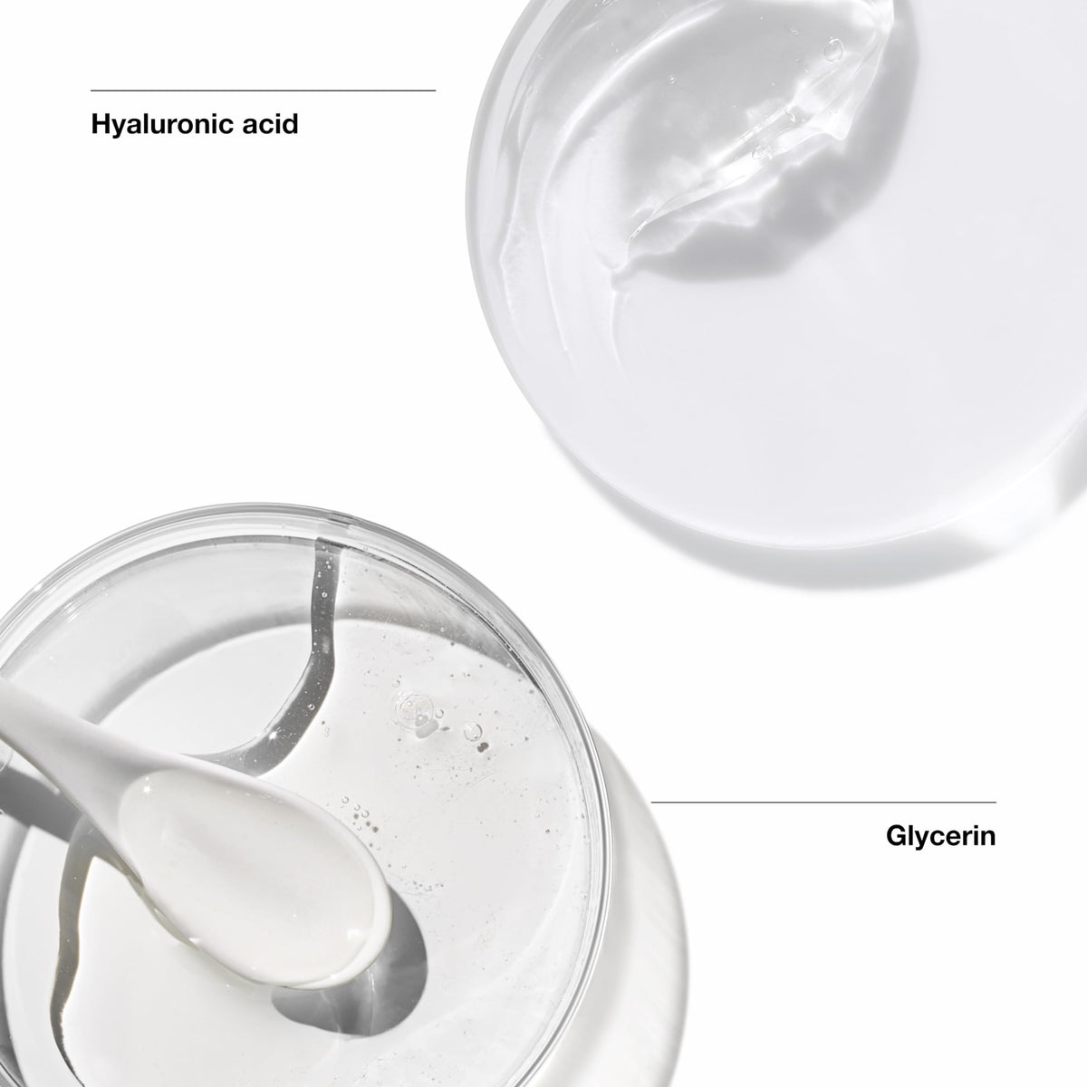 Clinique pump dispensing foam into hand demonstrating easy application benefit