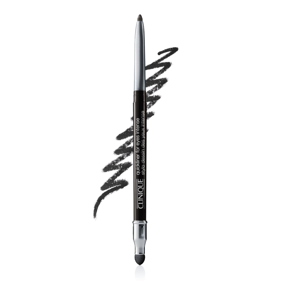 Clinique Quickliner front packaging showing sleek pencil and label for easy identification and travel