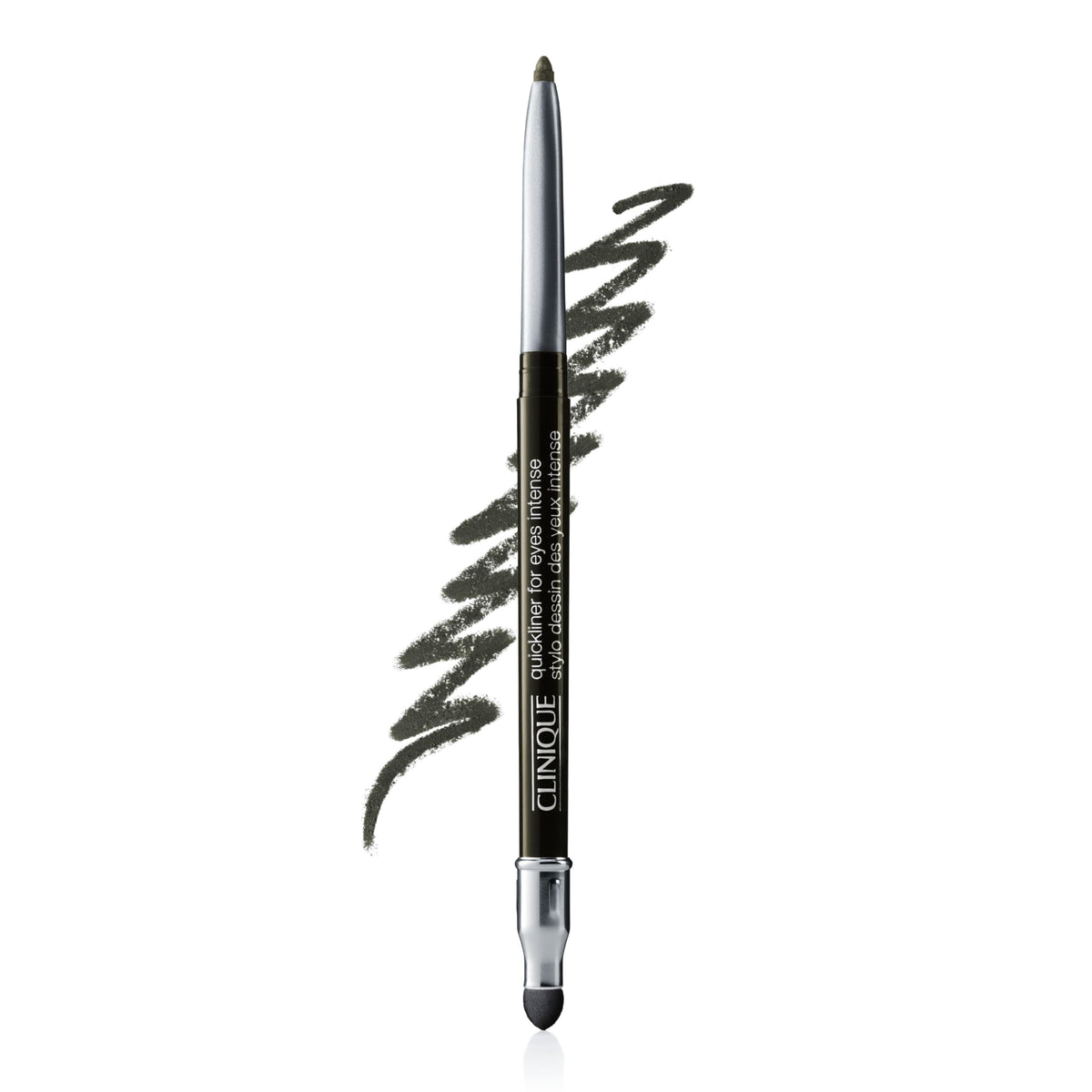 Clinique Quickliner front packaging showing shade Intense Ivy and product branding