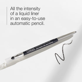 Clinique Quickliner close-up of twist-up tip demonstrating smooth pigment laydown