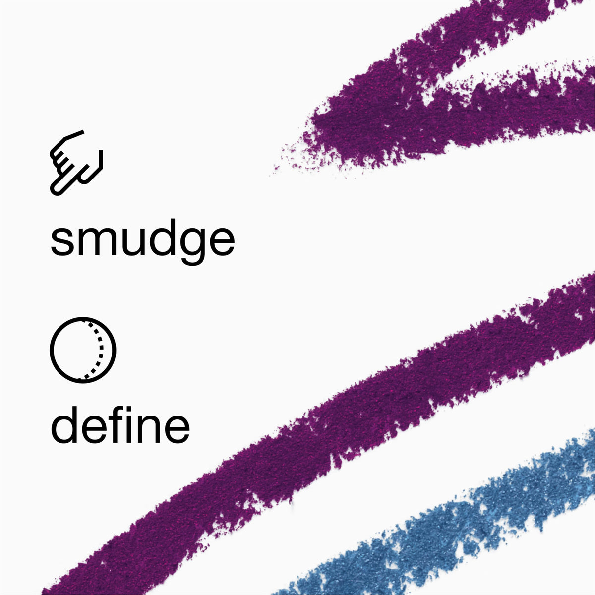 Clinique Quickliner Slate swatch on arm showing true pigment payoff and blendability