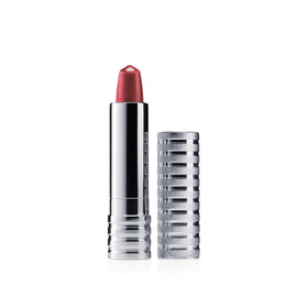 Clinique Raspberry Glace front packaging showing shade and sleek tube, easy selection benefit