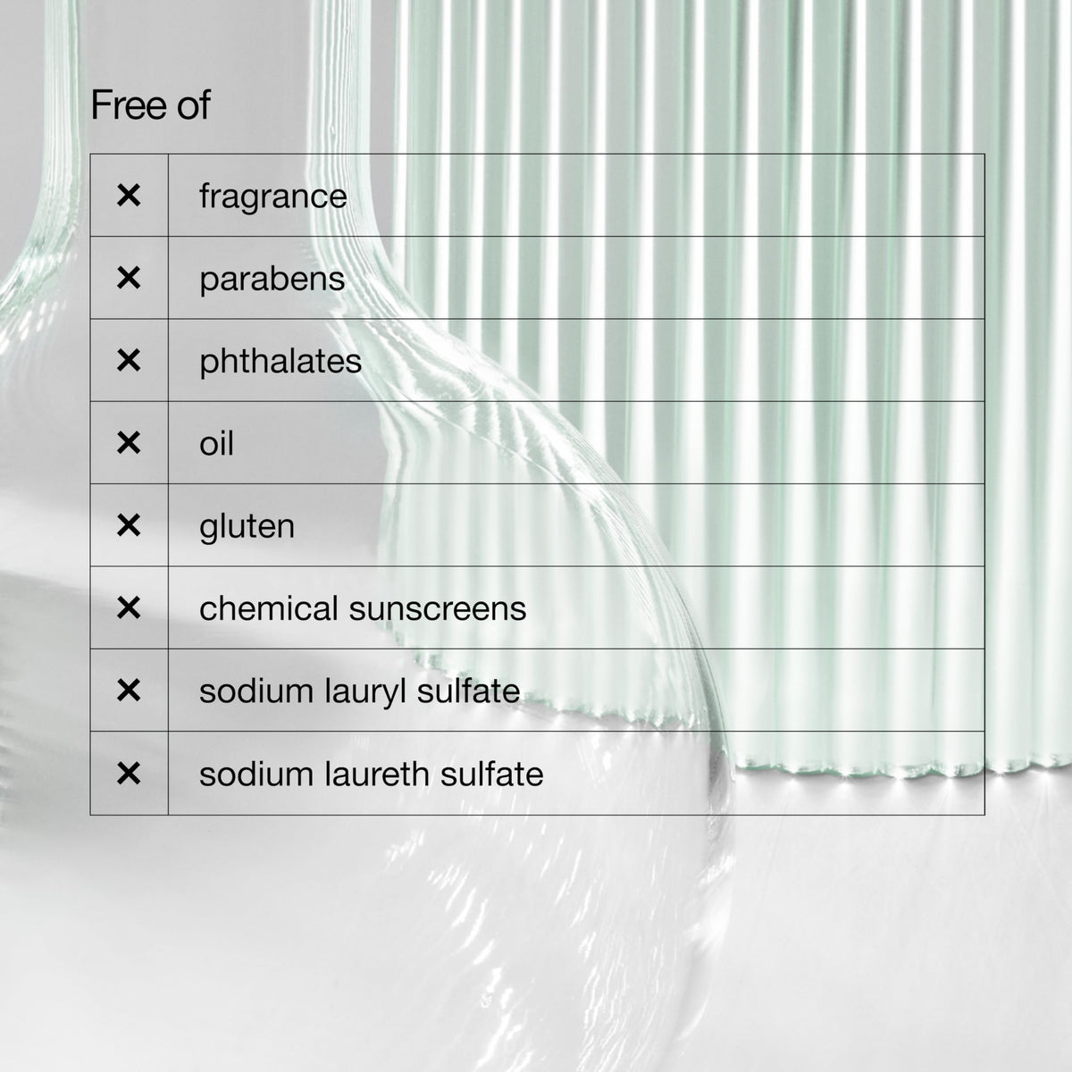 Clinique product on bathroom counter in routine setting, suggests calming ritual