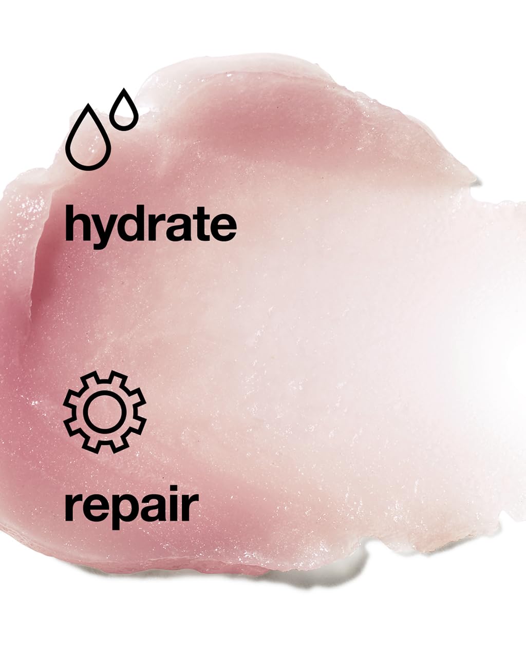 Clinique lip treatment being applied to lips demonstrating hydration and smoothing benefit