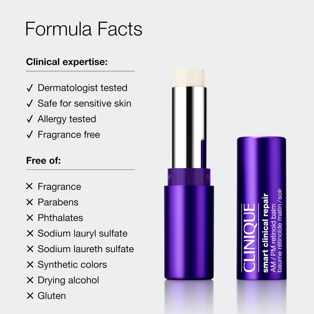 Clinique balm on bathroom counter as part of morning routine showing daily use benefit