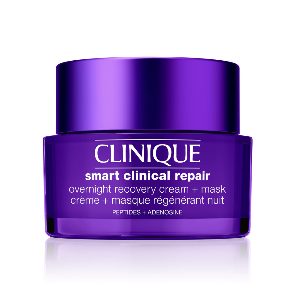 Clinique Smart Clinical Repair front jar showing packaging and benefit