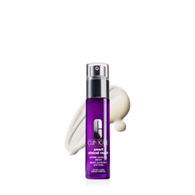 Clinique front packaging of Smart Clinical Repair serum showing product clarity and clinical look