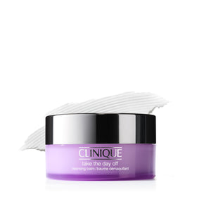 Clinique jar front view showing clean packaging and product name benefit