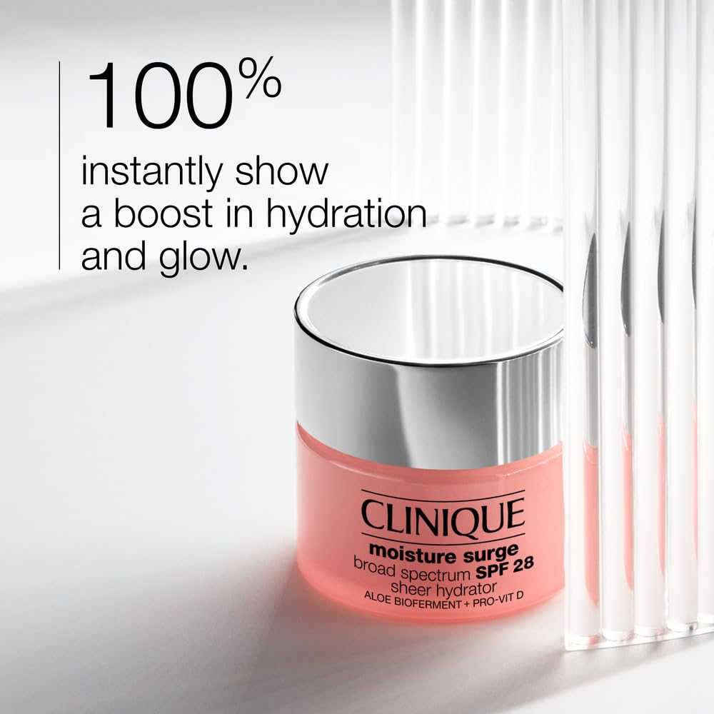 Clinique texture close-up highlighting lightweight, cloud-like hydration