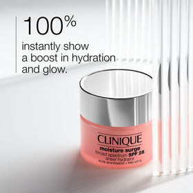 Clinique texture close-up highlighting lightweight, cloud-like hydration