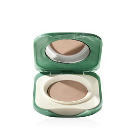 Clinique Touch Base front jar showing Nude Rose shade and quick application benefit