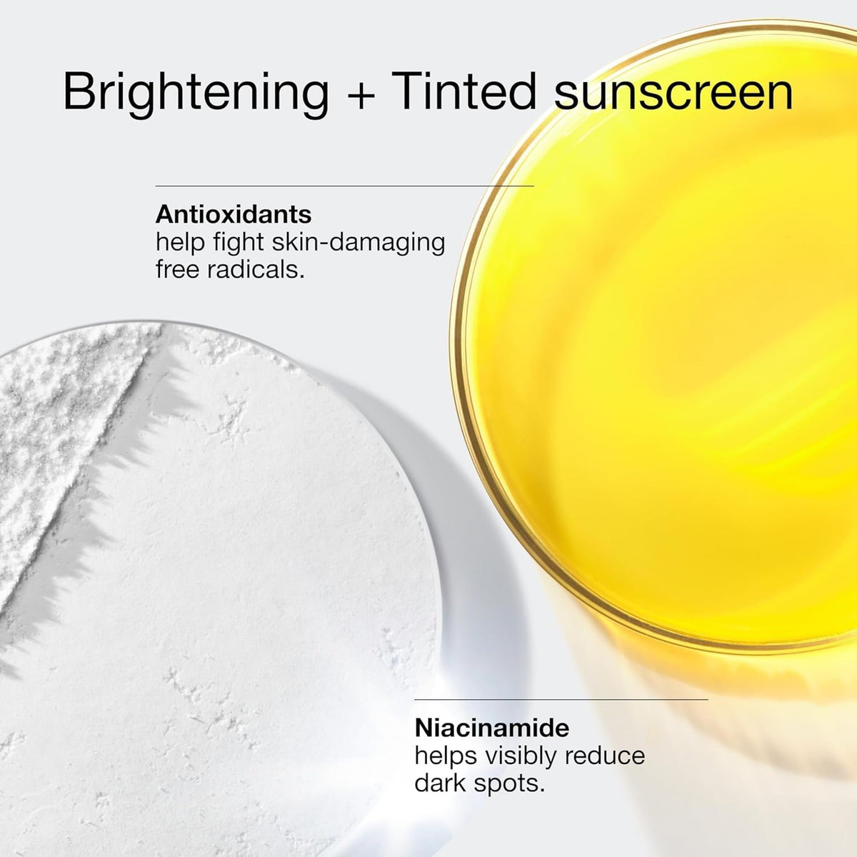 Clinique Light tint swatch on skin demonstrating natural, brightening wear