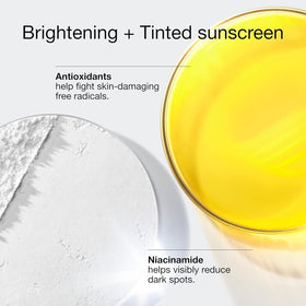 Clinique Light tint swatch on skin demonstrating natural, brightening wear