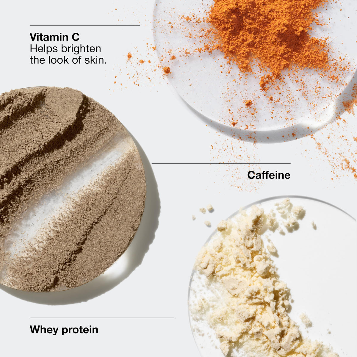Clinique vitamin C ingredient visual highlighting brightening support benefit