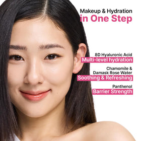 CLIO PROFESSIONAL applicator puff detail showing soft spread for seamless blending