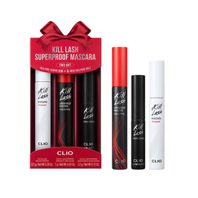 CLIO PROFESSIONAL front packaging showing holiday gift set and contents benefit: easy gifting
