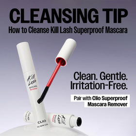 CLIO PROFESSIONAL microscopic tubes detail illustrating smudge resistance