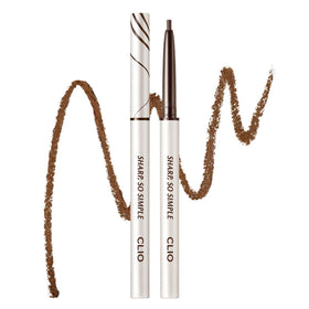CLIO PROFESSIONAL front packaging showing slim brown pencil, clear branding and benefit