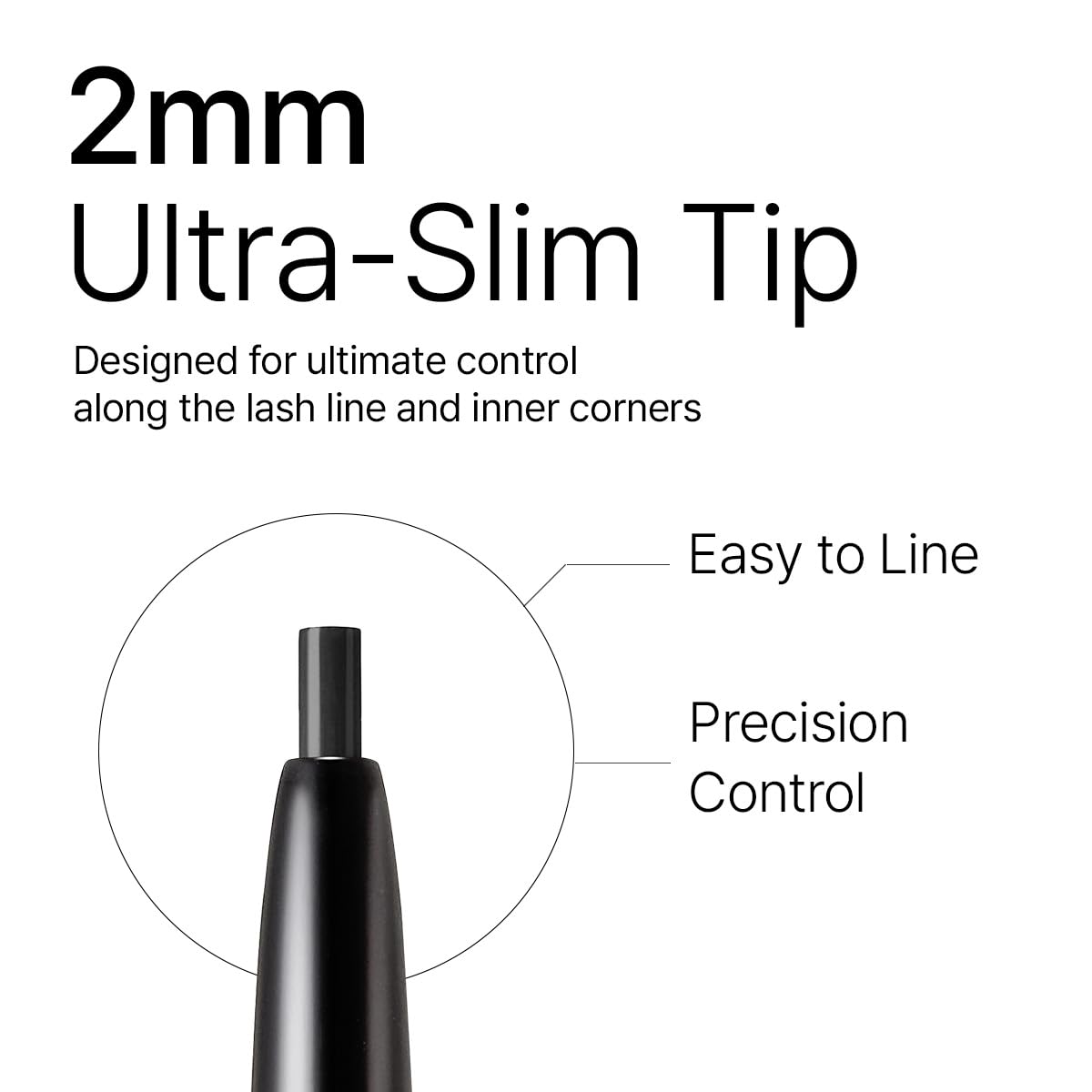 CLIO PROFESSIONAL label and features close-up highlighting waterproof, smudge-proof formula