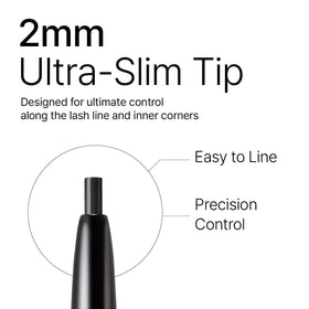 CLIO PROFESSIONAL label and features close-up highlighting waterproof, smudge-proof formula